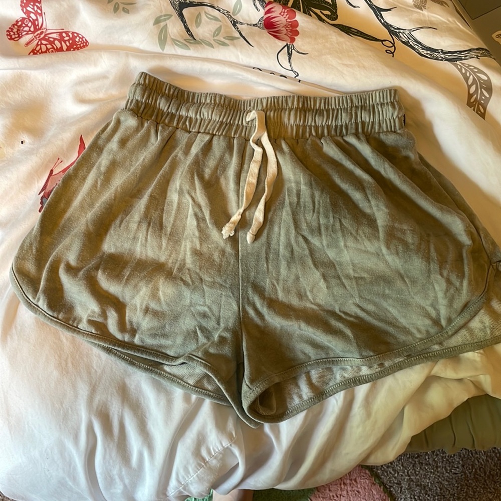 Green Lounge Shorts